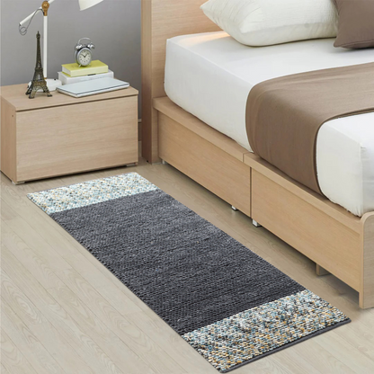 Grey - Premium Chenille Runner Mat – Soft, Durable & Washable