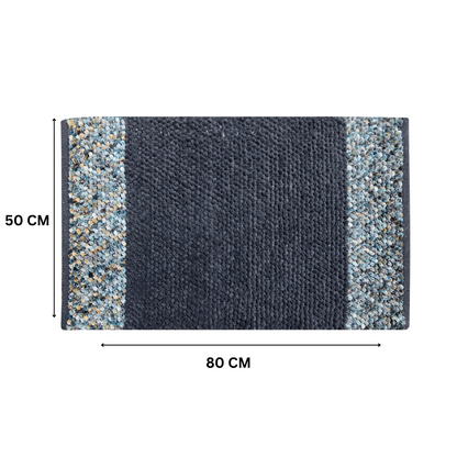 Dark Grey – Super Soft Chenille Mat | Floor Rug