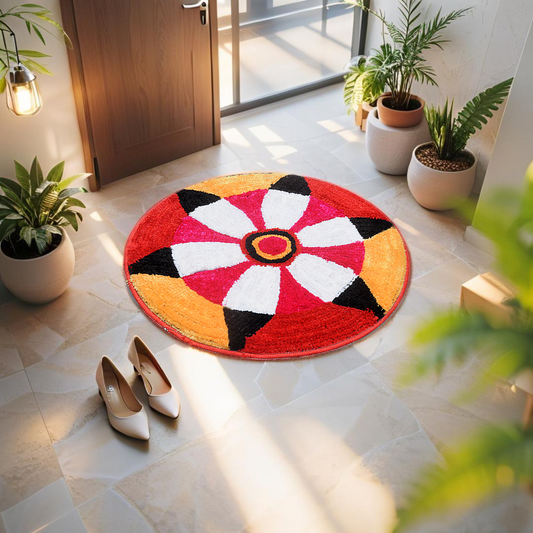 Rangoli Mat – Stylish, Festive & Home-Perfect