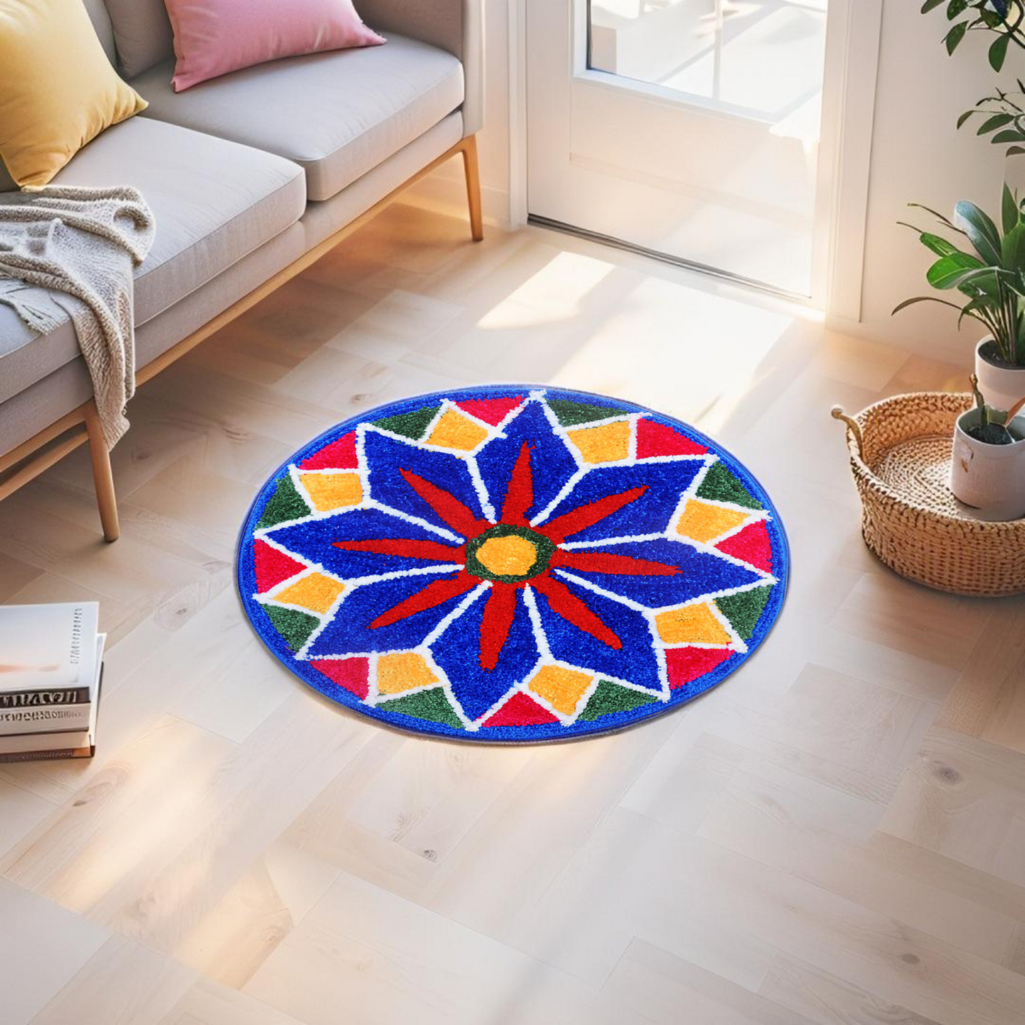 Rangoli Mat – Stylish, Festive & Home-Perfect