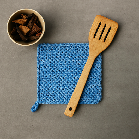 Knitted Pot Holder - Stylish Kitchens