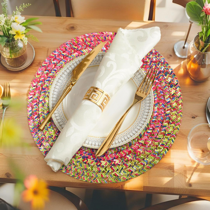 Multicolor Bright Placemats