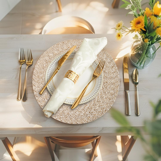 Beige Placemats